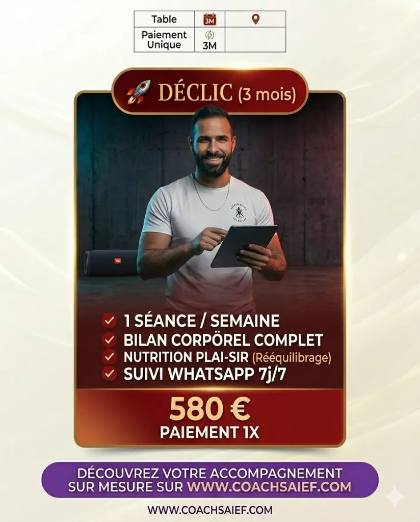Abonnement coaching 3 mois